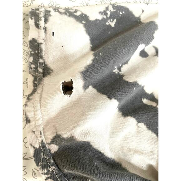 Guns N Roses Tie Dye Bleached Tee Distressed XL - Picture 7 of 9